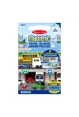 Melissa & Doug Magnetic Take Along Puzzle - Vehicles