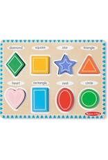 Melissa & Doug Chunky Puzzle - Shapes