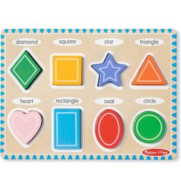 Melissa & Doug Chunky Puzzle - Shapes