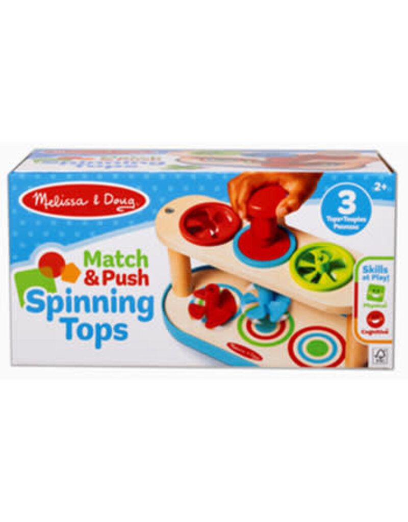 Melissa & Doug Match & Push Spinning Game