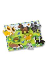 Melissa & Doug Chunky Puzzle - Pets