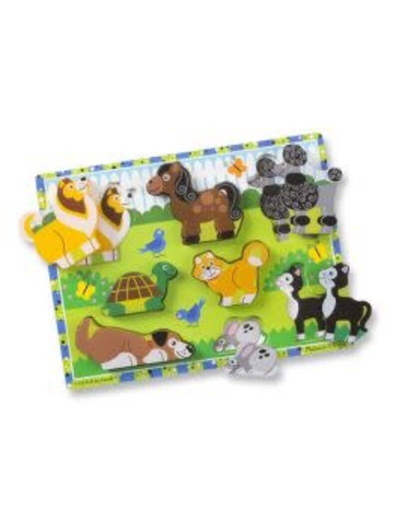Melissa & Doug Chunky Puzzle - Pets