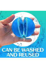 Lelaffet Happy Water Bombs Reusable - Refill in 1 Second (Eco Friendly, Biodegradable and Chemical Free)