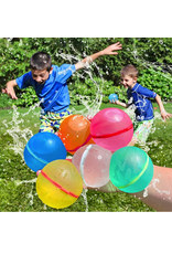 Lelaffet Happy Water Bombs Reusable - Refill in 1 Second (Eco Friendly, Biodegradable and Chemical Free)