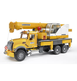 Bruder MACK Granite Liebherr Crane Truck