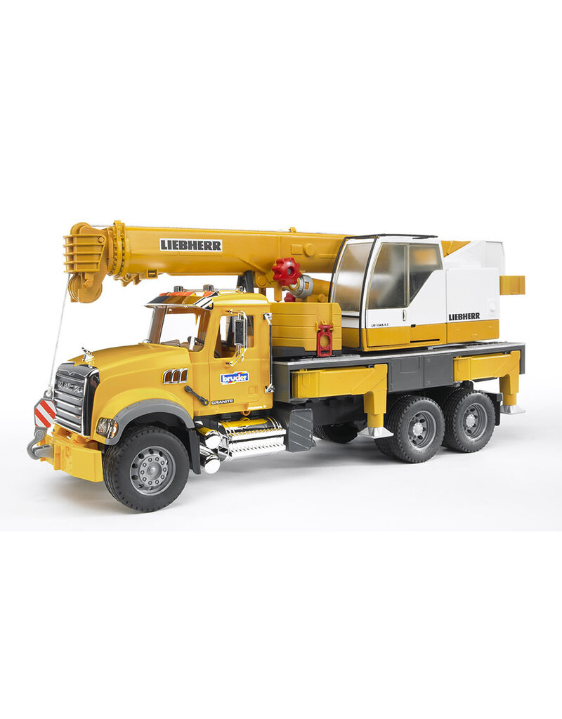 Bruder MACK Granite Liebherr Crane Truck