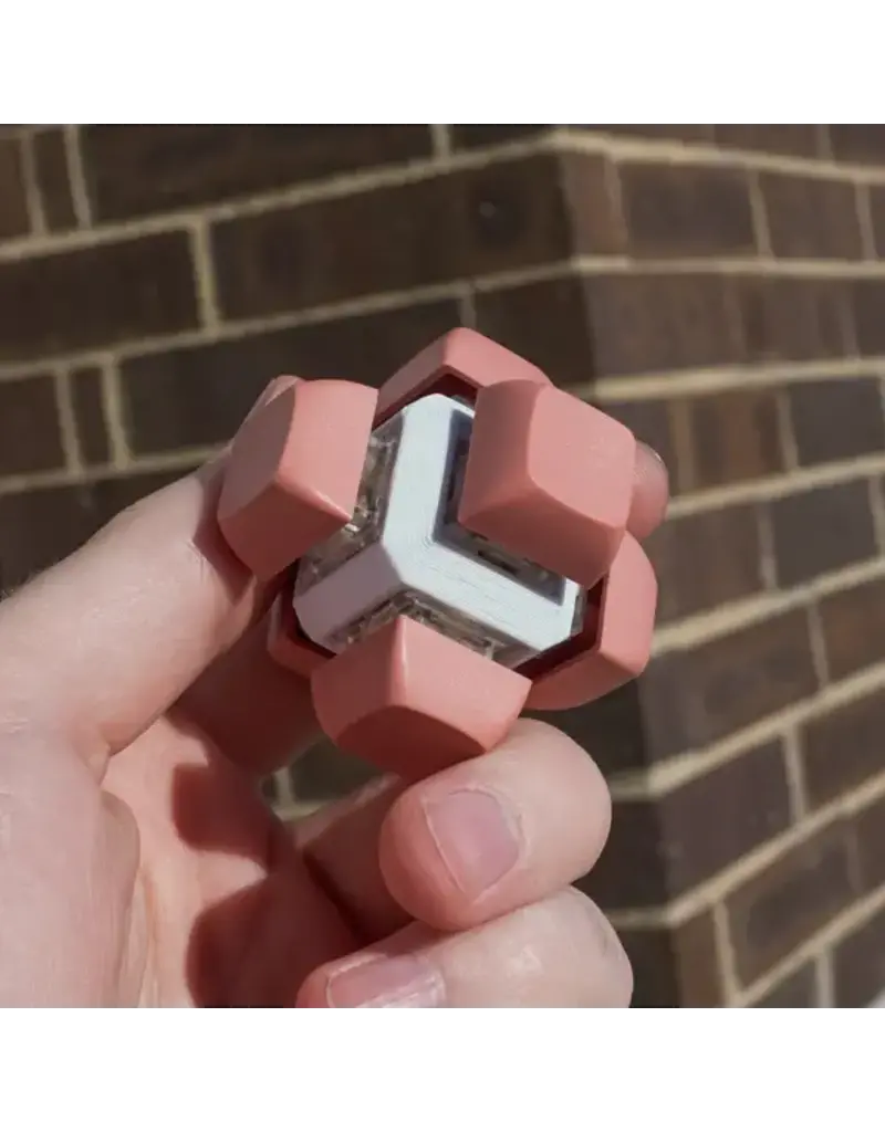 Strudel3D Keyboard Fidget Mechanical Stress Cube