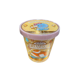 Kawaii Slime Company Dreamsicle Scented Ice Cream Pint Slime