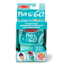 Melissa & Doug Pretend Play Food to Go Ice Cream Play Set