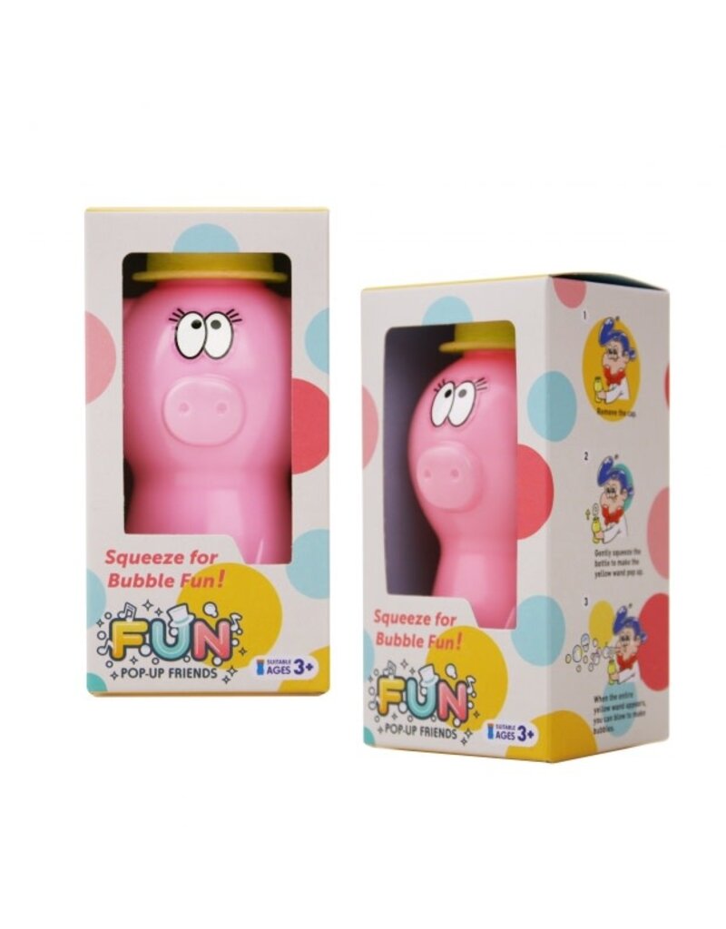 Uncle Bubble Uncle Bubble Fun Pop-Up Friends Assorted Style (sold single) (Large)