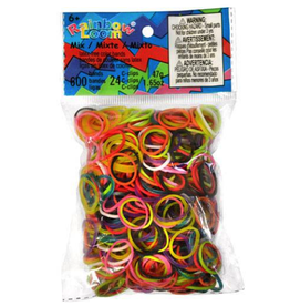 Rainbow Loom Craft Kit Rainbow Loom Solid Bands-Mix