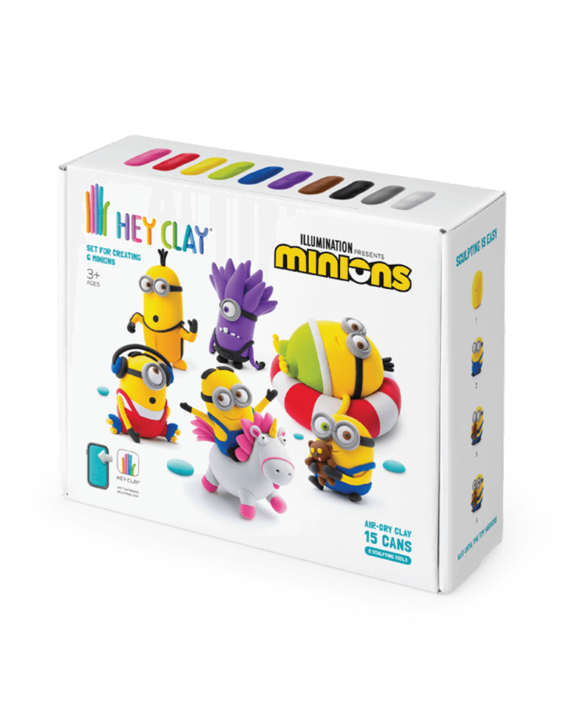 Fat Brain Toys Craft Kit Hey Clay - Minions
