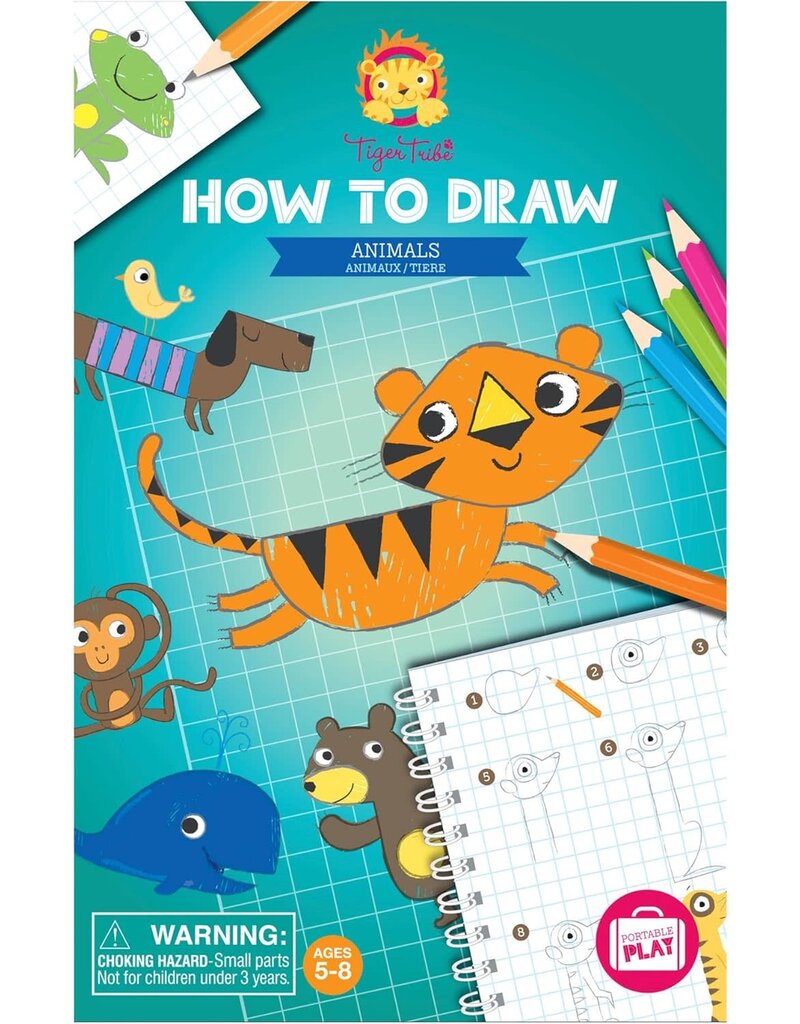 Tiger Tribe Artistic Tiger Tribe How to Draw - Animals