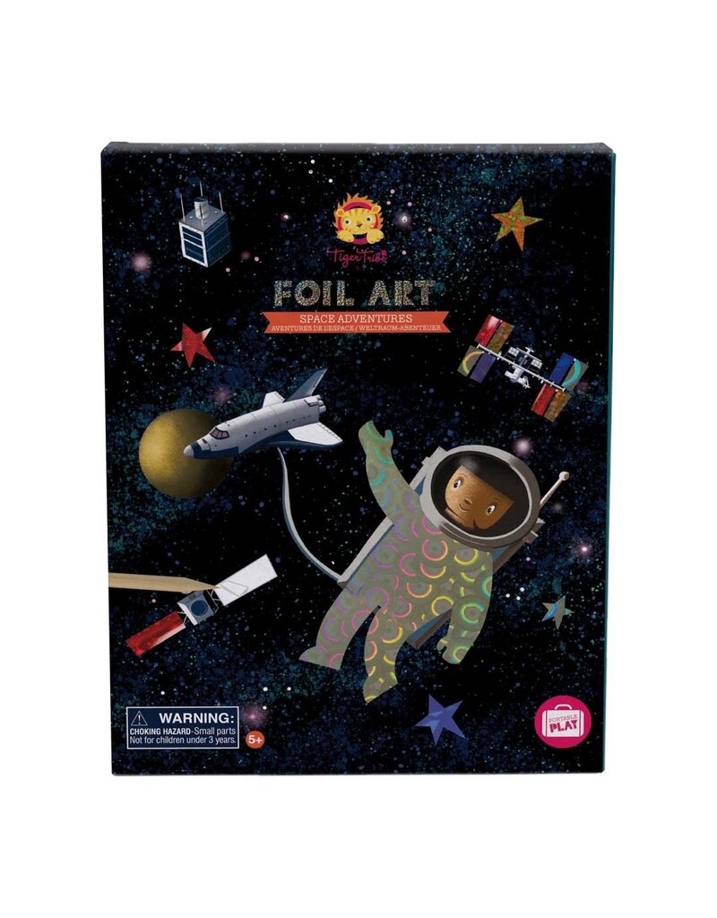Tiger Tribe Foil Art - Space Adventures