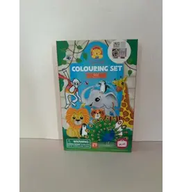 Tiger Tribe Colouring Set - Zoo