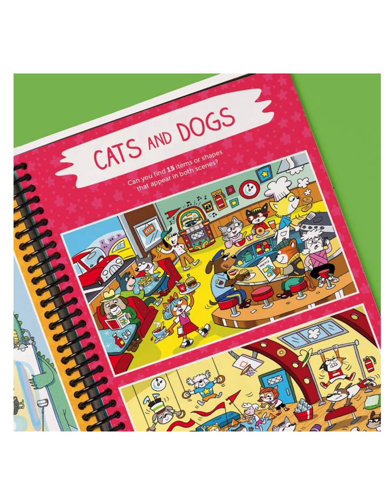 Penguin Random House LLC Workbook Highlights Scratch-Off Hidden Pictures Animal Puzzles