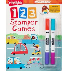 Penguin Random House LLC Workbook Highlights - 123 Stamper Games