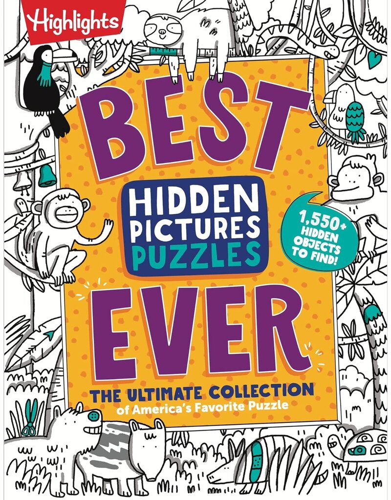 Penguin Random House LLC Workbook Highlights - Best Hidden Pictures Puzzles Ever