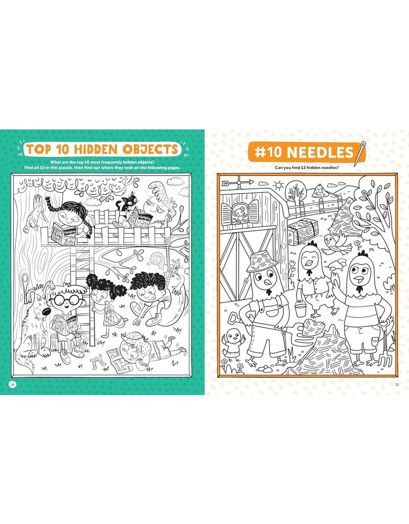 Penguin Random House LLC Workbook Highlights - Best Hidden Pictures Puzzles Ever