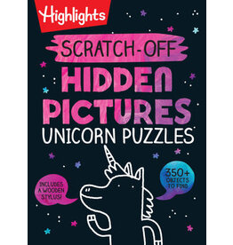 Highlights Workbook Highlights Scratch-Off Hidden Pictures Unicorn Puzzles