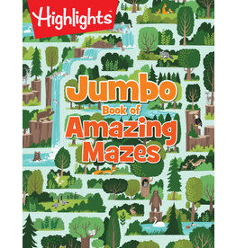 Highlights Highlights Book - Jumbo Book of Amazing Mazes