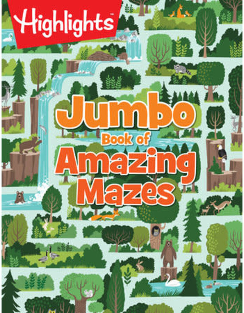 Highlights Highlights Book - Jumbo Book of Amazing Mazes