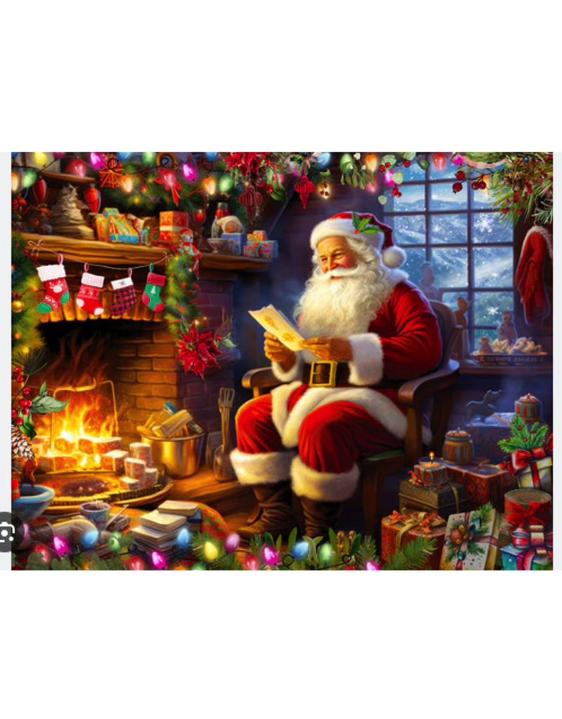 Springbok Puzzles Santa Christmas Puzzle - Naughty or Nice (1000Pcs)