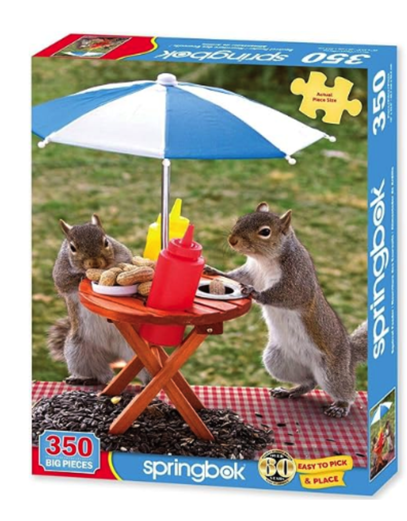 Springbok Puzzles Puzzle - Squirrel Feeder (350 Pcs)