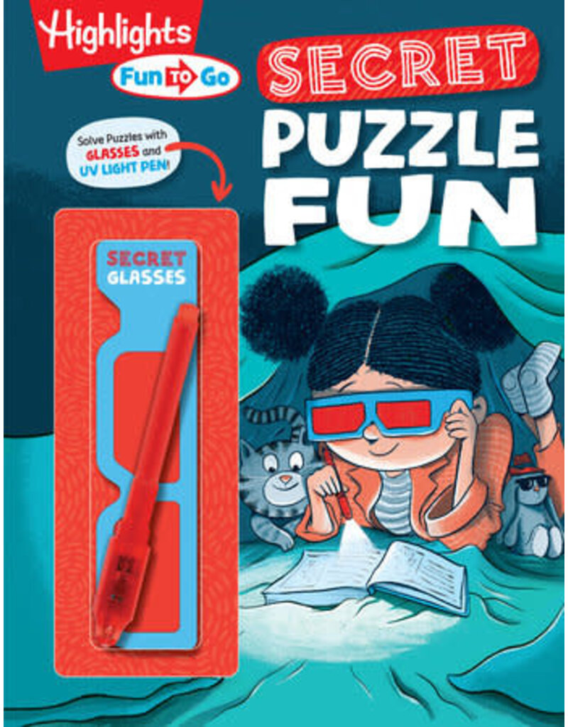 Highlights Highlights Fun to Go Secret Puzzle Fun Book