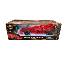 Kid Galaxy Remote Control F1 Race Car with Driver (Asst Colors, Numbers)