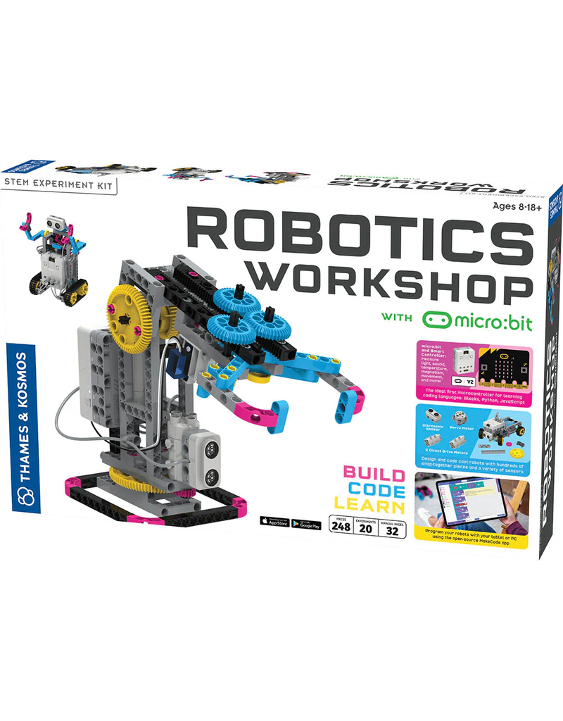 Thames & Kosmos Science Kit Robotics Workshop with Micro:Bit