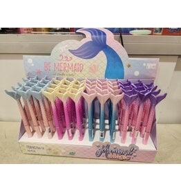 MermaidMagic Mermaid Tail Metallic Shimmer Ballpoint Pen - Assorted, Sold Individually