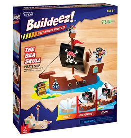 Creativity for Kids Craft Kit Buildeez! Sea Skull Pirate Ship