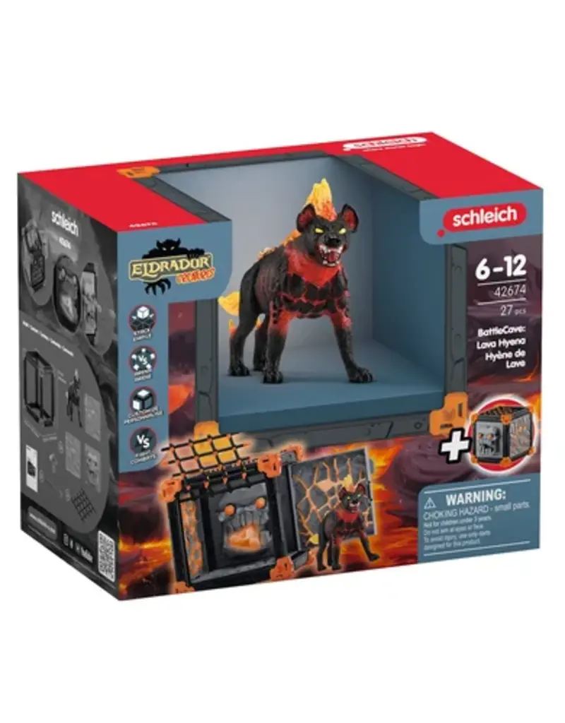 Schleich Schleich BattleCave: Lava Hyena Cube