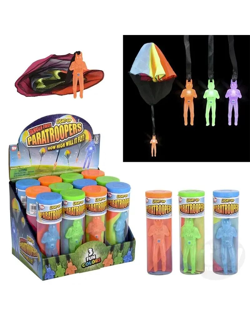 The toy network Tangle Free Paratroopers LIGHT-UP