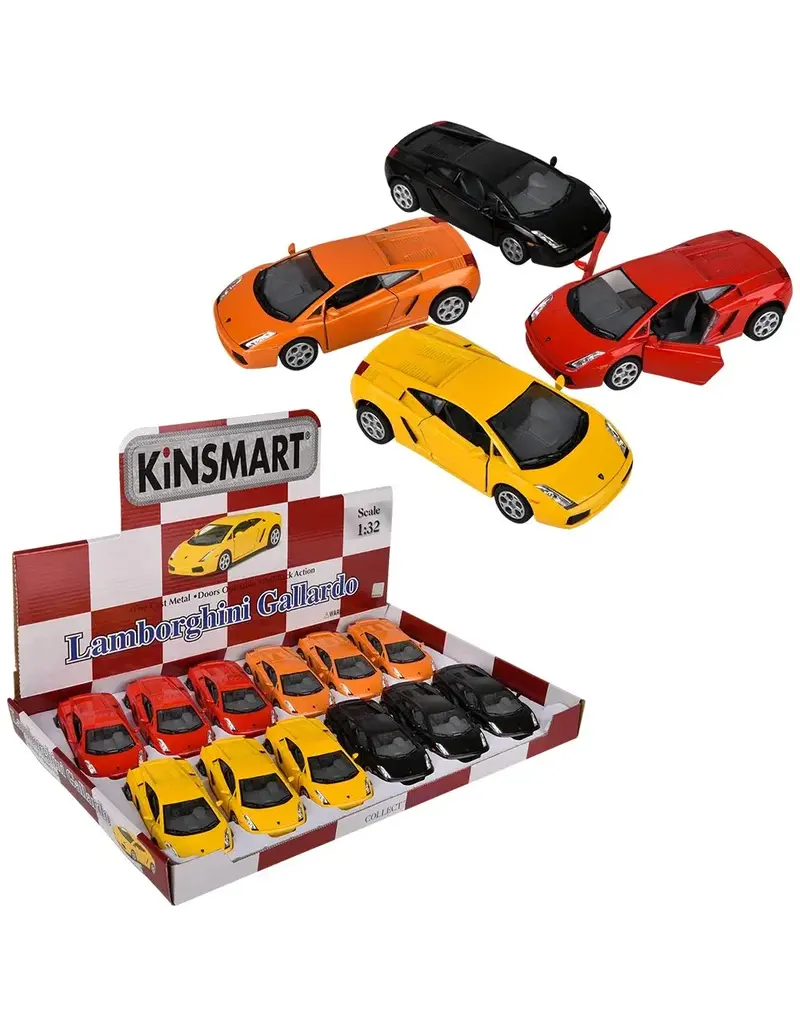 The toy network Vehicles 5" Diecast Pull Back Lamborghini Gallardo