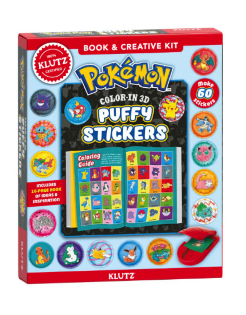 Klutz Klutz Pokemon Puffy Stickers