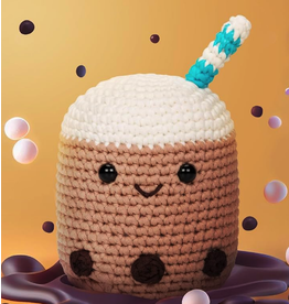 Showcase Plush Crochet Handmade Kawaii Boba Tea