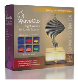 Showcase WaveGlo: The Helix Wind Spinner for Light Waves
