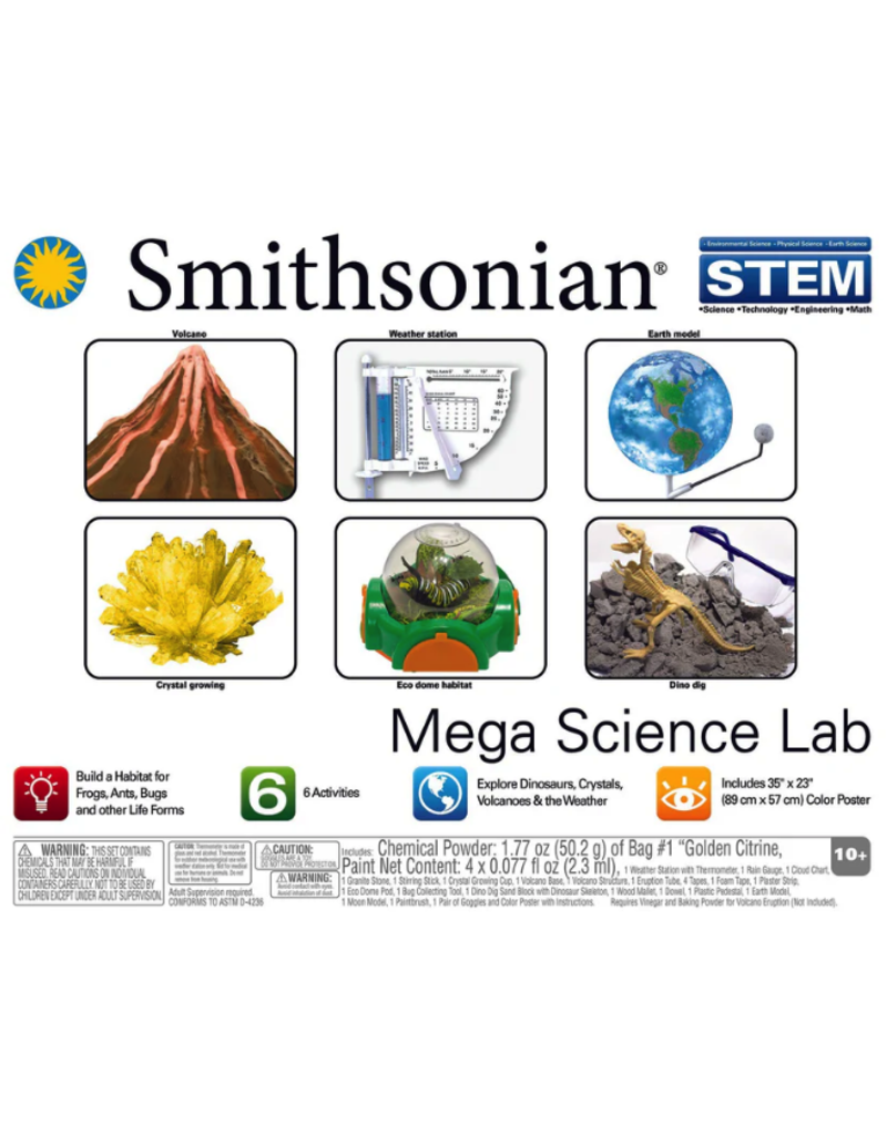 Smithsonian Science Kit Smithsonian Mega Science Lab