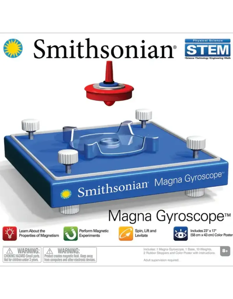 Toysmith Science Kit Smithsonian Magna Gyroscope