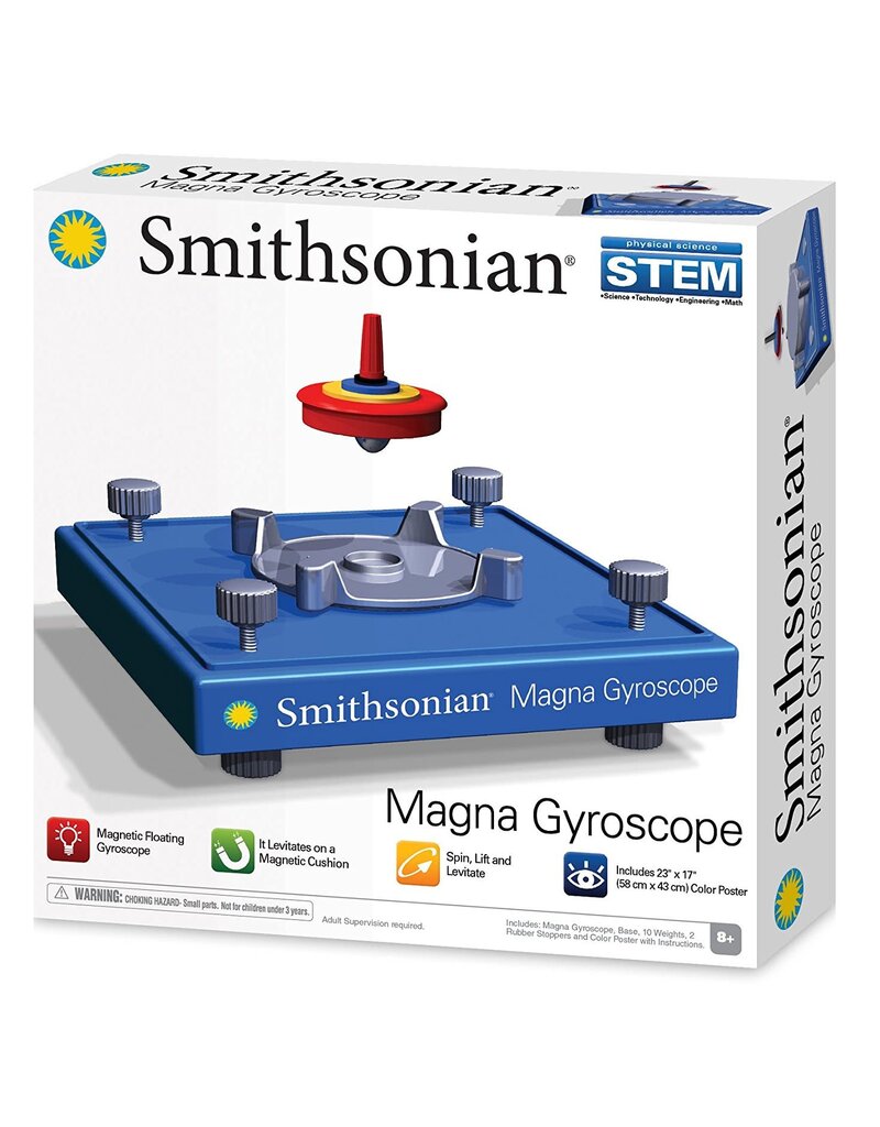Toysmith Science Kit Smithsonian Magna Gyroscope