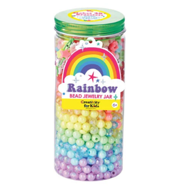 Creativity for Kids Rainbow Bead Jewelry Jar