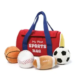 Gund My First Sports Bag Playset, 8 in