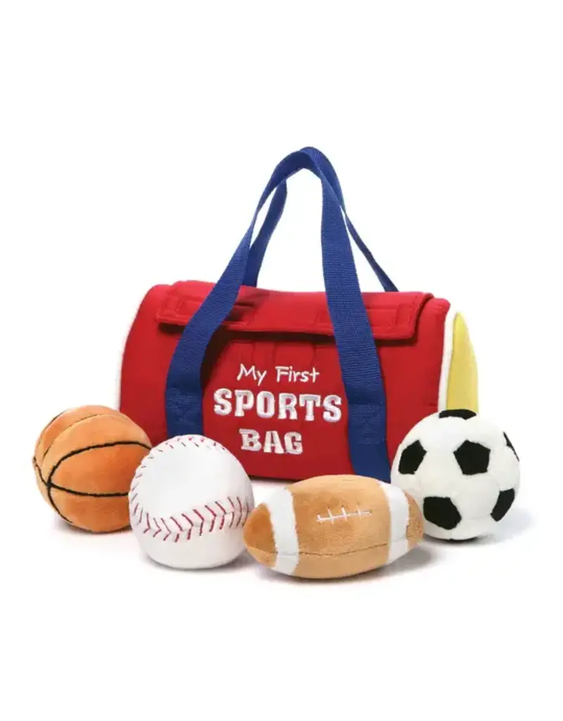Gund My First Sports Bag Playset, 8 in
