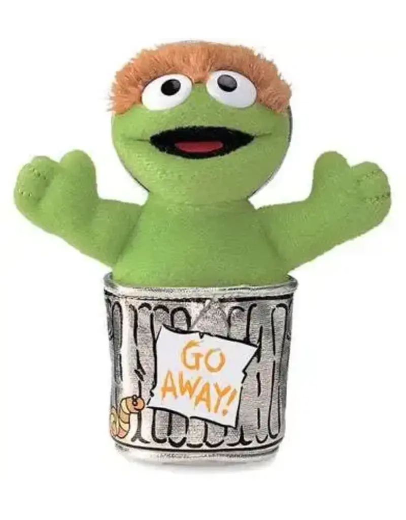 Gund Plush Sesame Street Oscar the Grouch Bean Bag