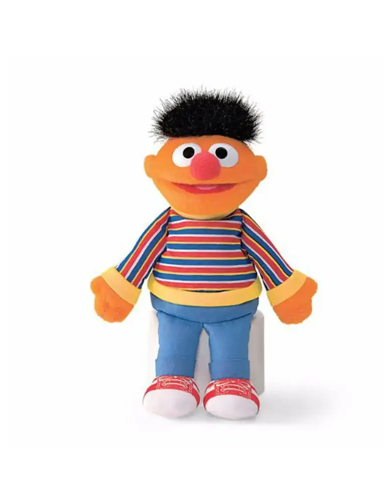 Gund Plush Sesame Street Ernie Bean Bag