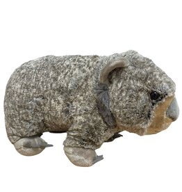 Wild Republic Plush CuddleKins Black Wombat (12")