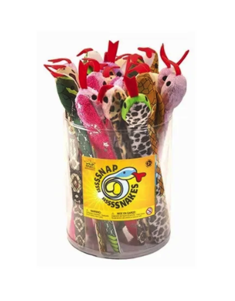 Wild Republic Snap Snakes ( Sold Individually; Colors Vary)