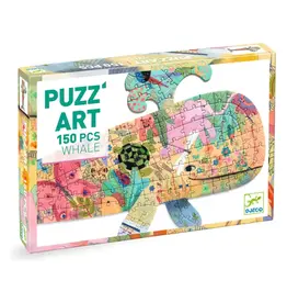 DJECO Puzz' Art Whale (150 Pieces)